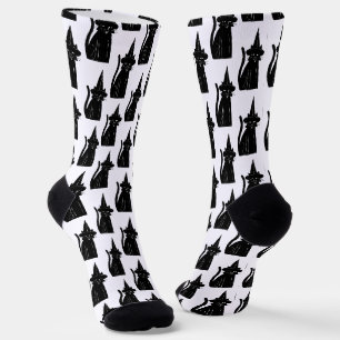 Calcetines Bruja Gato