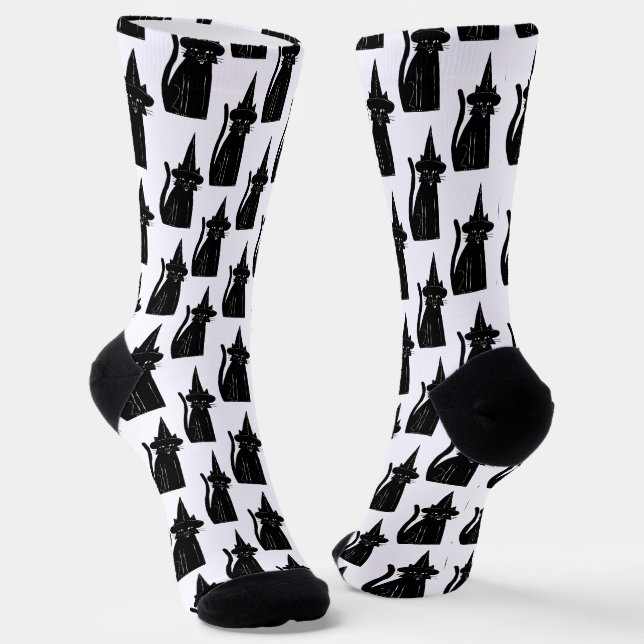 Calcetines Bruja Gato (Angular)