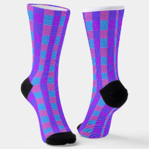 Calcetines Bubblegum Tartan Print,
