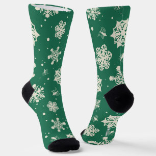 Calcetines Buddy the Elf Snowflake Pattern