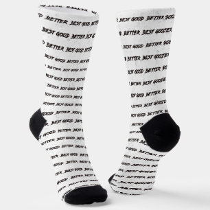 Calcetines Bueno Mejor Óptimo Nunca Dejes Que Desmejore