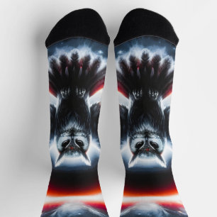 Calcetines Búho Celestial Cósmico Místico