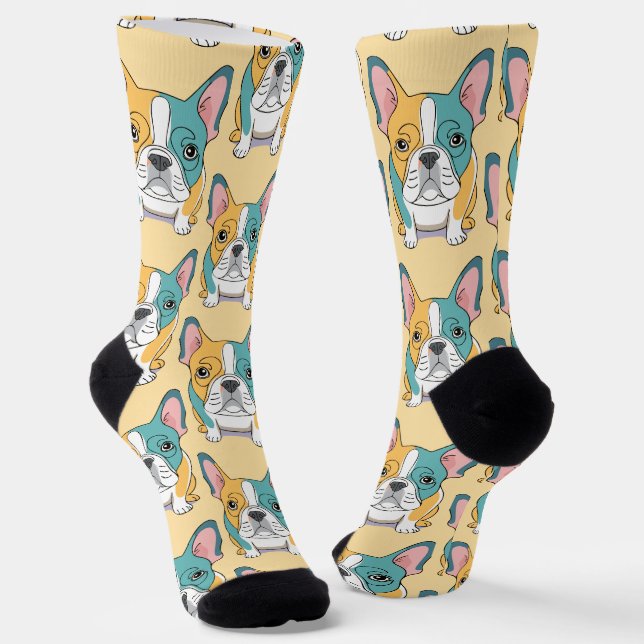 Calcetines Bulldog Francés  (Angular)