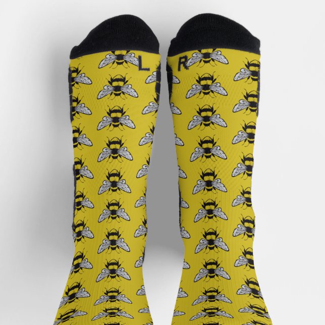 Calcetines Bumble Bee (Arriba)