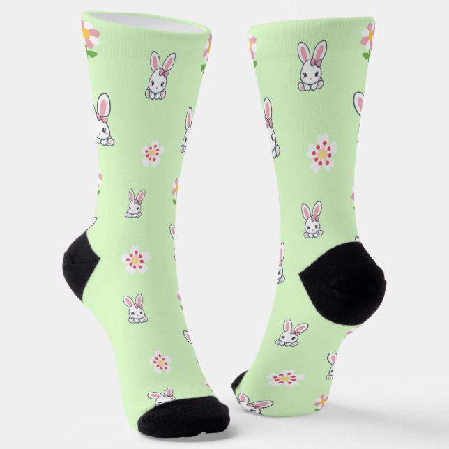 Calcetines Bunny Bloom Delight (Angular)