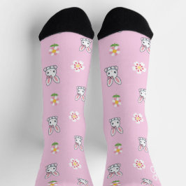 Calcetines Bunny Bloom Delight