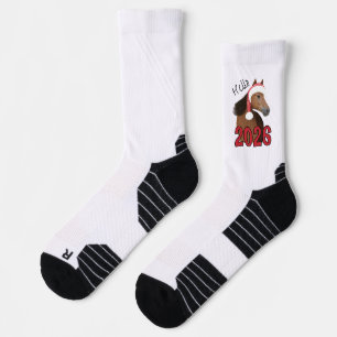 Calcetines Caballo de Año Nuevo