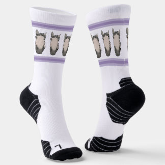 Calcetines Caballo Divertido Regalo Caprichoso Amante de los 