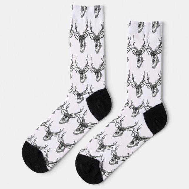 Calcetines Cabeza de venado (Izquierda)