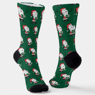 Calcetines Cacahuetes   Snoopy Santa Claus Accord