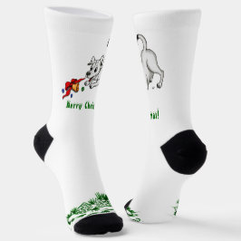 Calcetines Cachorro con bell y ball, ¡Feliz Navidad!