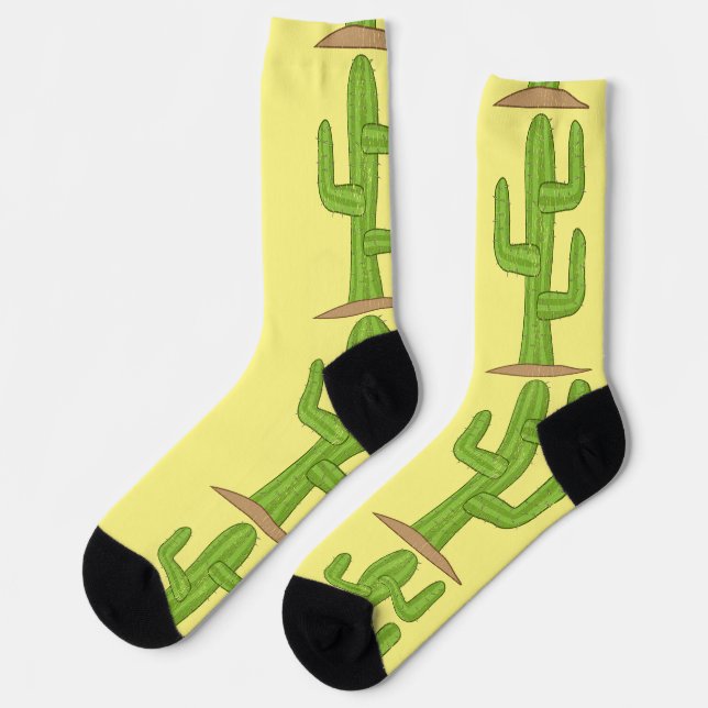 Calcetines Cactus Saguaro Thunder_Cove (Izquierda)