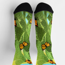 Calcetines Cactus y mariposas caprichosas