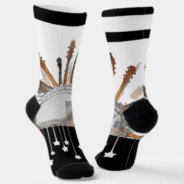 CALCETINES CADENAS DE GUITARRA AL SOL