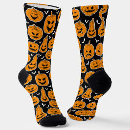 Calcetines Calabazas con estribillo de Halloween