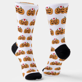 Calcetines Calabazas de Dibujos Animados