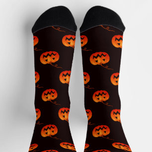 Calcetines Calabazas De Halloween, Truco O Tratamiento De Cal