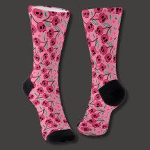 Calavera de Cereza Retro Groovy Femenino