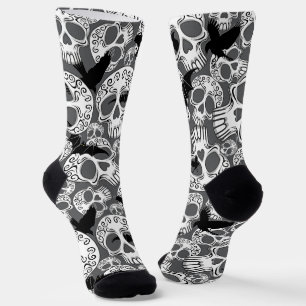 Calcetines Calaveras decorativas de Halloween