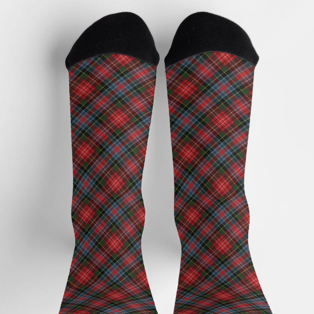 Calcetines Caledonia Modern Original Scottish Tartan (Arriba)