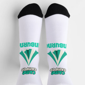 Calcetines Came Camped Sunburned Desert Camping