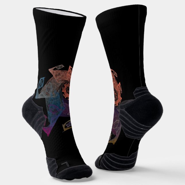 Calcetines Caminar Fractal (Angular)