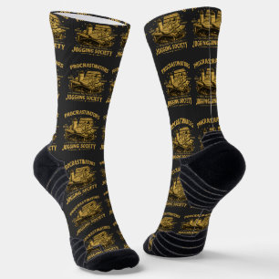 Calcetines Camiseta Divertida de Correr Sociedad de Trotadore