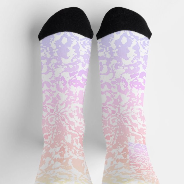 Calcetines Camo Pastel (Arriba)