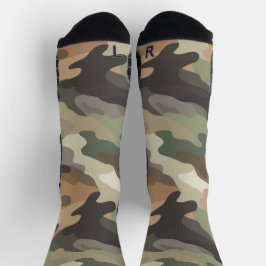 Calcetines Camouflage High-Performance Athletic Crew