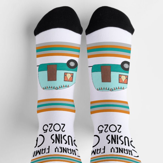 Calcetines Campeón retro de Cousins Camp (Arriba)