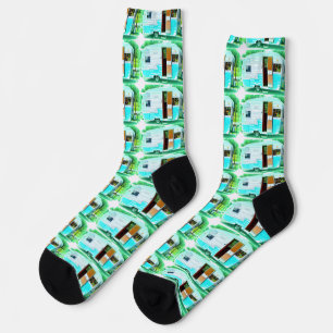 Calcetines Camper retro vintage personalizado