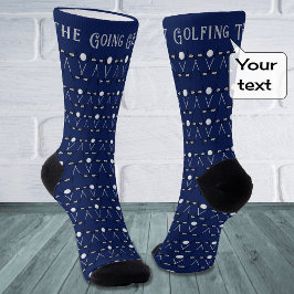 Calcetines Campo de personalizado de golf
