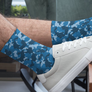 Calcetines Camuflaje Azul Camo Ejército 
