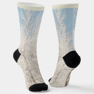 Calcetines Camuflaje de Nieve de Bosque de Inviern