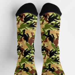 Calcetines Camuflaje de Sasquatch para Camping
