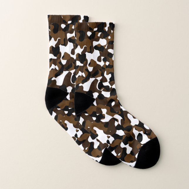Calcetines Camuflaje marrón (Par)