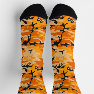 Calcetines Camuflaje naranja, Ejército