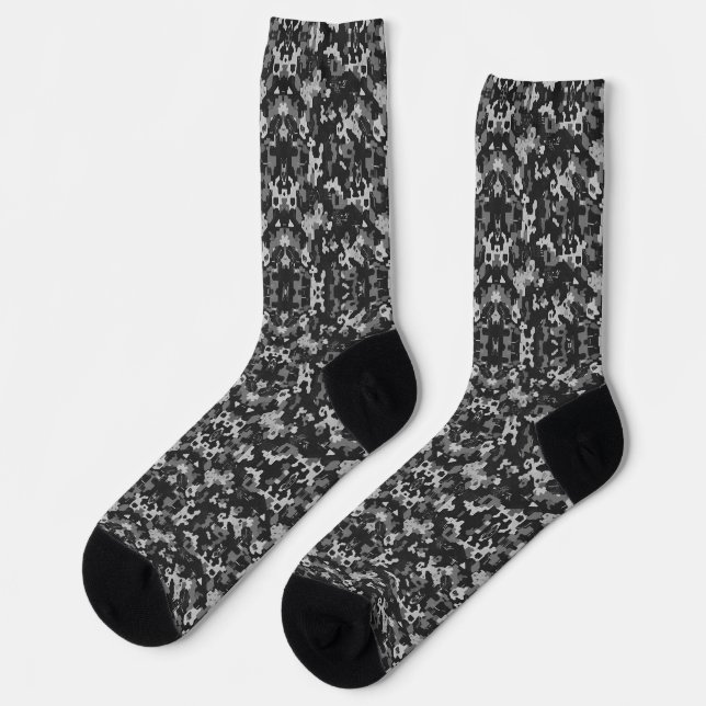Calcetines Camuflaje Pixel Sigilo (Izquierda)