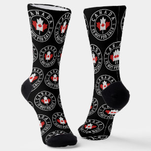Calcetines Canadá no está a la venta EST. Canadá 1867 orgullo