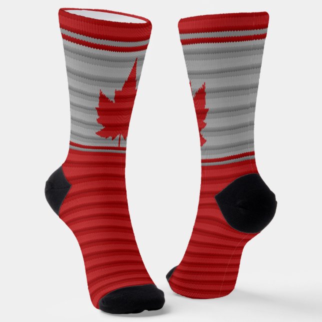 Calcetines Canada Socks Winter Canada Maple Leaf Socks  (Angular)