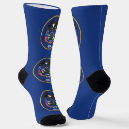 Calcetines Canciones de mujeres con bandera de Utah, EE.UU.
