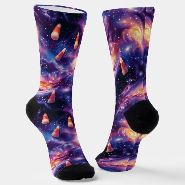 Calcetines Candy Corn Cosmos - Galaxia Dulce - Candy delicios (Angular)