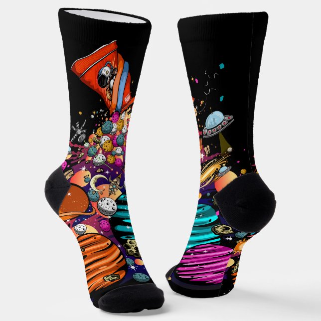 Calcetines Candy espacial (Angular)