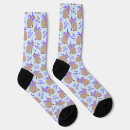 Calcetines Capy Birthday Capybara Graciosa hocico para el ama