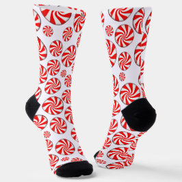 Calcetines Caramelo de menta Navidad
