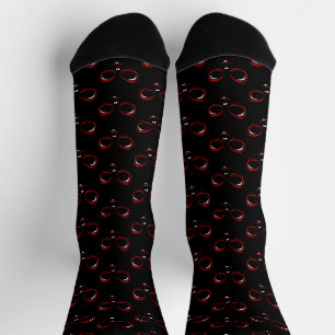 Calcetines Cariñoso monstruo de cara ovni