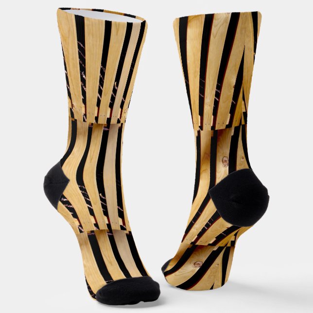 Calcetines Carpintería: Posts de la valla de madera, (Angular)