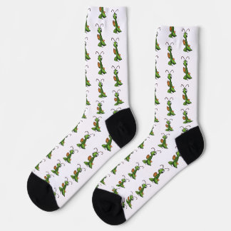 Calcetines Cartoon Praying Mantis Socks
