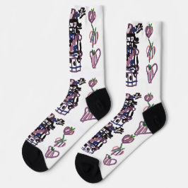 Calcetines Cascanueces de ciruela azucarada