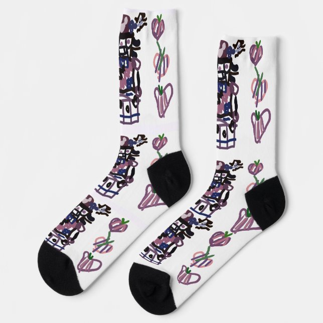 Calcetines Cascanueces de ciruela azucarada (Izquierda)